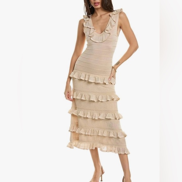 Zimmermann Dresses & Skirts - Zimmermann knit frill dress
